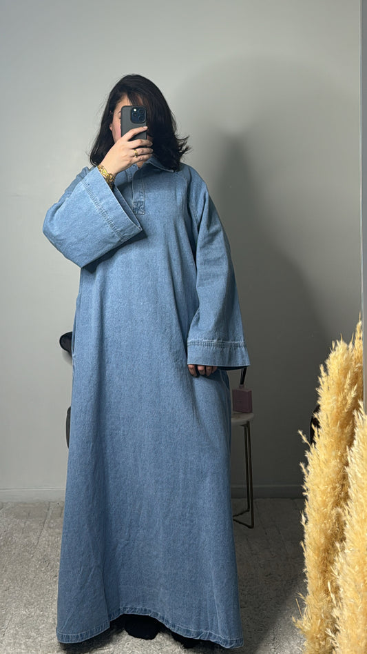 Robe en jeans